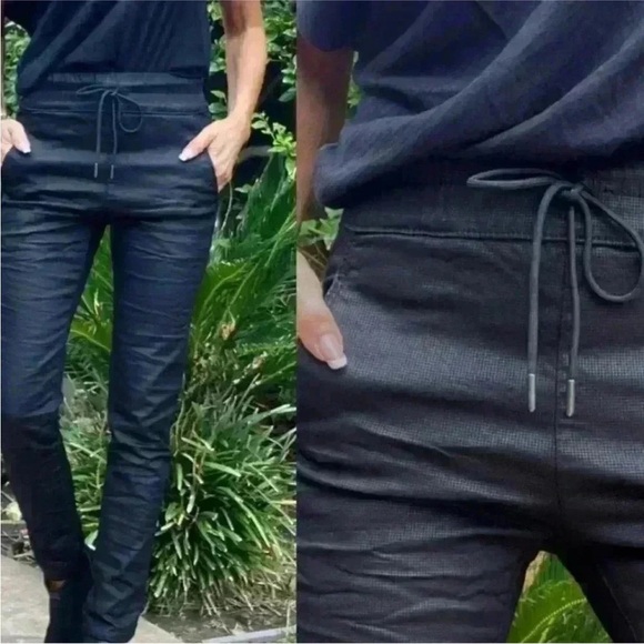 Bevy Flog “Shely” Gray/Black Honeycomb Grid Pants Size 30 Like New! - Picture 1 of 12
